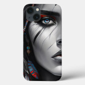 Coques Case-Mate iPhone Guerrier tribal (Verso)