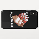 Coques Case-Mate iPhone Guinée Cochon Chilling La vie mieux (Dos (Horizontal))