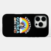 Coques Case-Mate iPhone Guinée Pig - Guinée Soyez OK, Encouragement (Verso (horizontal))