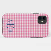 Coques Case-Mate iPhone Guingan dans le rose (Dos (Horizontal))