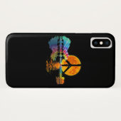 Coques Case-Mate iPhone Guitar Lake Shadow Peace Love (Dos (Horizontal))