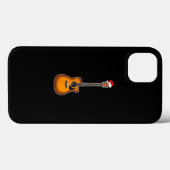 Coques Case-Mate iPhone Guitar Santa Hat (Verso (horizontal))
