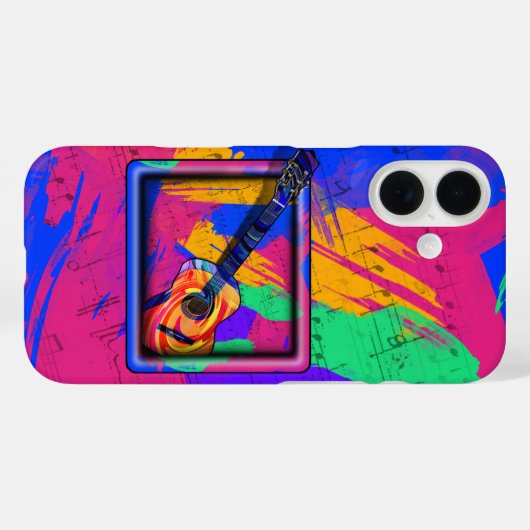 Coques Case-Mate iPhone GUITAR super (Verso (horizontal))