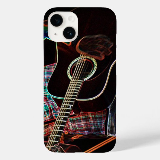 Coques Case-Mate iPhone Guitare 1 iphcnm (Verso)