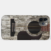 Coques Case-Mate iPhone Guitare acoustique en bois ancien (Dos (Horizontal))