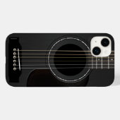 Coques Case-Mate iPhone Guitare acoustique Noir (Verso (horizontal))