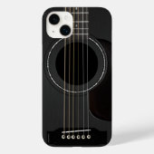 Coques Case-Mate iPhone Guitare acoustique Noir (Verso)