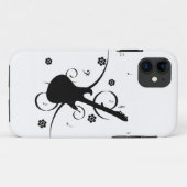 Coques Case-Mate iPhone Guitare Avec Notes Musicales (Dos (Horizontal))
