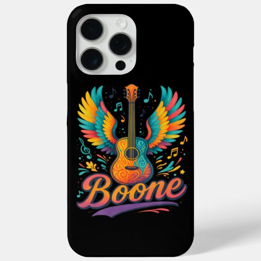Coques Case-Mate iPhone Guitare Boone (Verso)