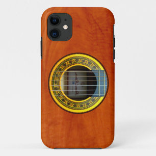 Coque iPhone 11 Guitare de flamenco par le rafi talby