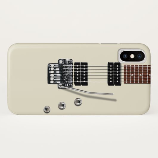 Coques Case-Mate iPhone Guitare électrique (Dos (Horizontal))