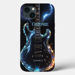 Case-Mate iPhone Case Guitare électrique coupe diamant