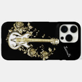 Coques Case-Mate iPhone Guitare électrique étincelles Vibes musicales (Verso (horizontal))