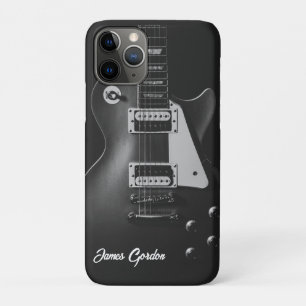 Case-Mate iPhone Case Guitare électrique monochrome personnalisée