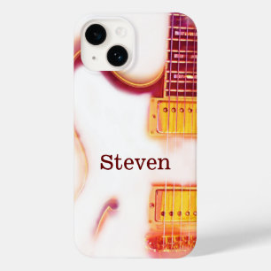 Coque Pour iPhone 14 Guitare électrique personnalisée