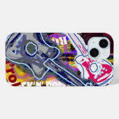 Coques Case-Mate iPhone guitare graphique rock (Verso (horizontal))