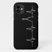 Coques Case-Mate iPhone Guitare Heartbeat (Dos)