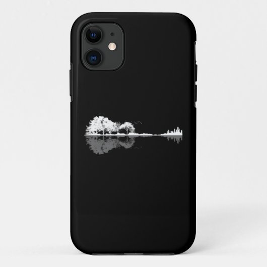 Coques Case-Mate iPhone Guitare naturelle (Dos)