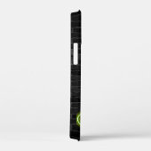 Coques Case-Mate iPhone Guitare néon en brique (Verso / Droite)