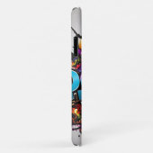 Coques Case-Mate iPhone Guitare psychédélique (Dos/Droite)