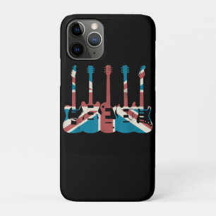 Case-Mate iPhone Case Guitare vintage Grande-Bretagne Drapeau - Guitare
