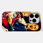 Coques Case-Mate iPhone guitariste cool (Verso (horizontal))