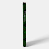 Coques Case-Mate iPhone Gunn tartan vert noir plaid (Verso / Gauche)