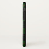 Coques Case-Mate iPhone Gunn tartan vert noir plaid (Dos/Gauche)