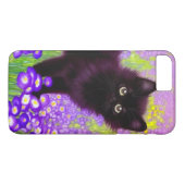 Coques Case-Mate iPhone Gustav Klimt Black Kitten (Dos (Horizontal))