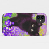 Coques Case-Mate iPhone Gustav Klimt Black Kitten (Dos (Horizontal))
