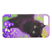Coques Case-Mate iPhone Gustav Klimt Black Kitten (Dos (Horizontal))