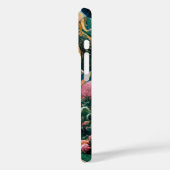 Coques Case-Mate iPhone Gustav Klimt Chat noir dans un jardin de fleurs, A (Verso / Gauche)