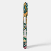 Coques Case-Mate iPhone Gustav Klimt Chat noir dans un jardin de fleurs, A (Verso / Droite)