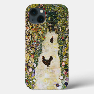 Case-Mate iPhone Case Gustav Klimt - Chemin du jardin avec poulets