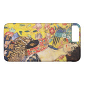 Coques Case-Mate iPhone Gustav Klimt Dame avec éventail (Dos (Horizontal))