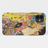 Coques Case-Mate iPhone Gustav Klimt Dame avec éventail (Dos (Horizontal))