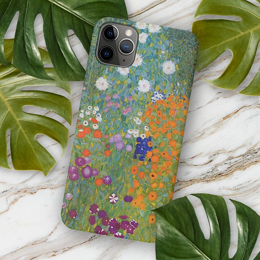 Coques Case-Mate iPhone Gustav Klimt Été Floral Art Peinture 1907