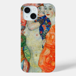 Coque Pour iPhone 15 Gustav Klimt - Femmes amis