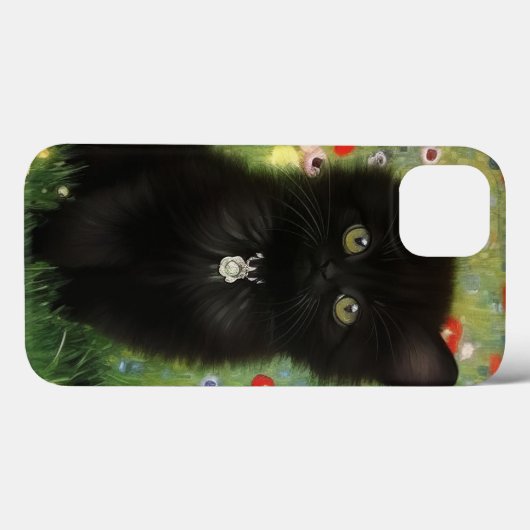 Coques Case-Mate iPhone Gustav Klimt Kitten (Verso (horizontal))