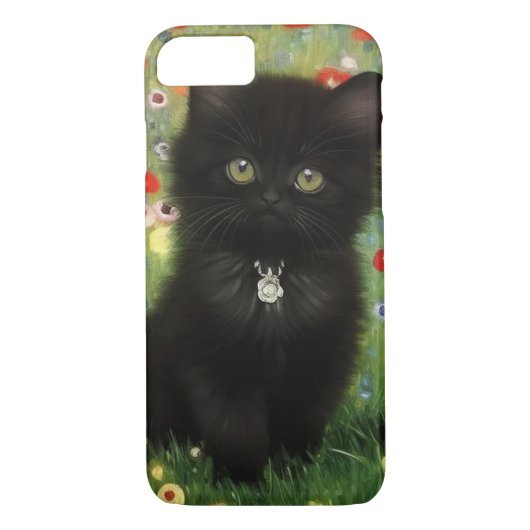 Coques Case-Mate iPhone Gustav Klimt Kitten (Dos)
