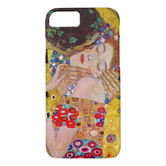 Coques Case-Mate iPhone Gustav Klimt le baiser (Dos)