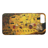 Coques Case-Mate iPhone Gustav Klimt le monogramme de baiser (Dos (Horizontal))