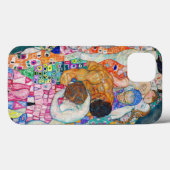 Coques Case-Mate iPhone Gustav Klimt - Mort et vie (Verso (horizontal))
