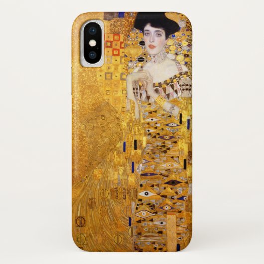 Coques Case-Mate iPhone Gustav Klimt Portrait d'Adele Bloch-Bauer I (Dos)