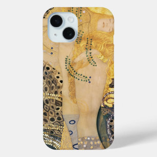 Coque Pour iPhone 15 Gustav Klimt - Serpents d'eau I
