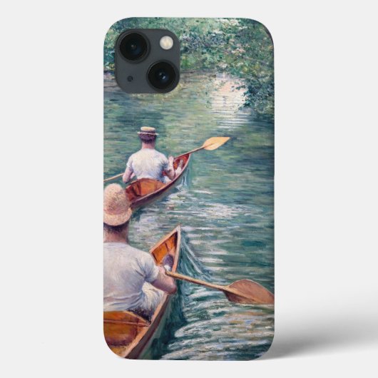 Coques Case-Mate iPhone Gustave Caillebotte - Canoës sur l'Yerres (Verso)