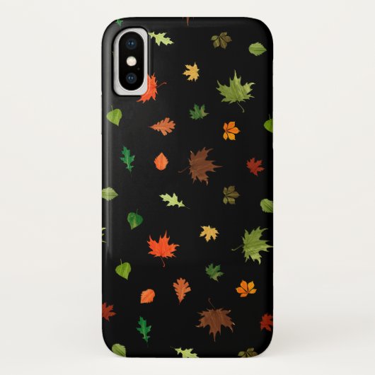 Coques Case-Mate iPhone Gusty Automne Days Feuille Motif (Dos)
