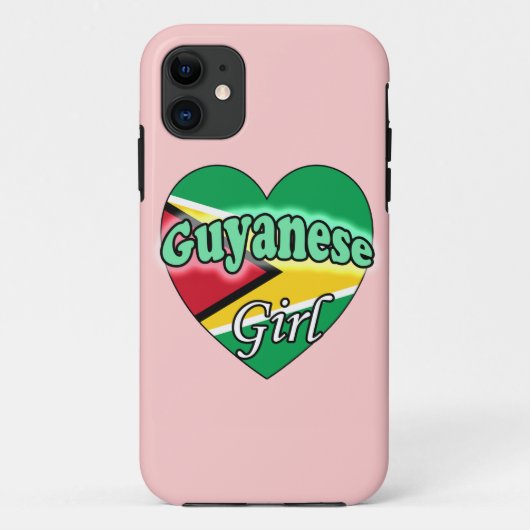 Coques Case-Mate iPhone Guyanaise fille (Dos)