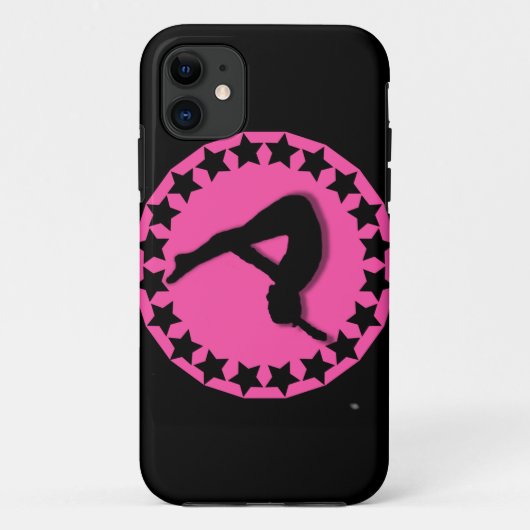 Coques Case-Mate iPhone Gymnaste dans le rose (Dos)