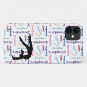 Coques Case-Mate iPhone Gymnastique Danse Chevaucher son nom & Sport parto (Dos (Horizontal))